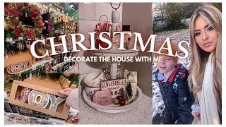 CHRISTMAS DECORATE WITH ME | HOME BARGAINS HAUL + CHRISTMAS AT SAINSBURYS