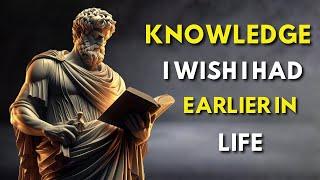 Unlocking Life-Changing Stoic Secrets | Discover the Wisdom I Wish I Knew Sooner!
