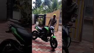 #dominar400//new style exhaust sound ️ dominar 400 exhaus all new status WhatsApp #yuotubeshorts