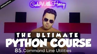 Creating command line utility in python | Python Tutorial - Day #85