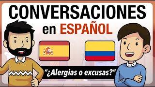  Aprender español en conversaciones avanzadas | Dialogues to learn everyday Spanish quickly!