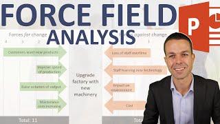 How To Make a Force Field Analysis Template in PowerPoint