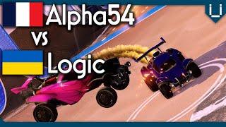 Alpha54 vs Logic | NEW NIGHT MAP | Rocket League 1v1