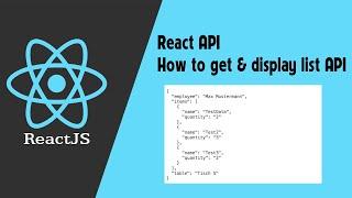 React JS - How to get data and display list from API with React JS