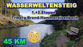 Wasserweltensteig | ETAPPEN 1+2 | Triberg-Brend-Hammereisenbach | 45 KM-Tour  