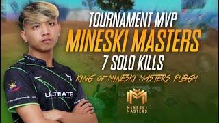 THE GAME THAT MADE US CHAMPION IN MINESKI MASTERS FINALS 2021