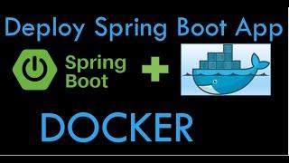 How to Create Docker Image for Spring Boot Application||Dockerize Spring Boot Application||Dockerfil