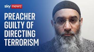 Islamist preacher Anjem Choudary found guilty of directing terrorist organisation