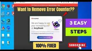 Remove AnyDesk Countdown | AnyDesk License Warning Fixed AnyDesk License For FREE LATEST UPDATE 2024