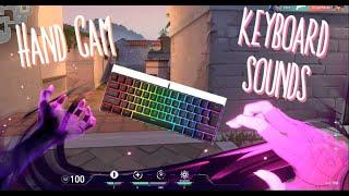 Valorant ASMR  Reyna Gameplay | Keyboard Sounds + Hand Cam | ( No Talking )