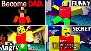 Weird Strict Dad New Become Dad Gamemode All 3 Endings Gameplay