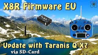 FrSky receiver X8R Firmware Update EU