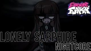 Lonely Sapphire (Nightcore) | Friday Night Funkin' Vs Limu | Late Night City Tales