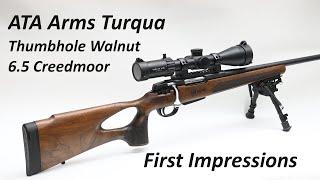 ATA Arms Turqua, Thumbhole Walnut in 6.5 Creedmoor, First Impressions