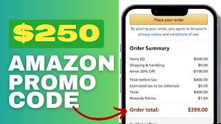 How to Get $250 Amazon Promo Code | Amazon Discount Codes