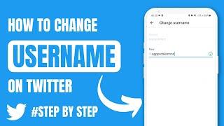 How to Change Username on Twitter | Change Twitter Username 2023