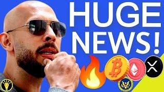 HUGE CRYPTO NEWS! ANDREW TATE TOKEN, FTX & CELSIUS FUND PAYOUT, SEC GARY GENSLER SAB 121