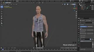 How To Save Pose For Character In Blender | How To Create Pose Library | Changing Character Pose