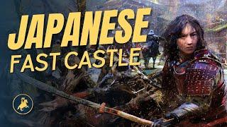 Japanese Fast Castle (Optimized) | Build Order Guide | Age of Empires 4