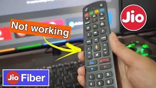 Jio set top box remote not working solution | Use your smartphone as jio fiber set top box remote