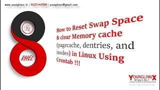 How to Reset Swap Space & clear Memory cache/ Buffer in Linux Server Using Crontab !!!