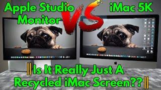 Apple Studio Monitor Vs iMac 5K Screen - Is The Studio Just A Recycled iMac Screen?