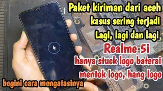 MENGATASI REALME 5i HANG ON LOGO, BOOTLOOP, STUCK LOGO REALME, STUCK LOGO BATERAI