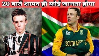 20 Facts You Didn't Know About Ab de Villiers