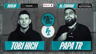 Tobi High vs Papa TR ⎪ On Beat Rap Battle @ Berlin ⎪ DLTLLY