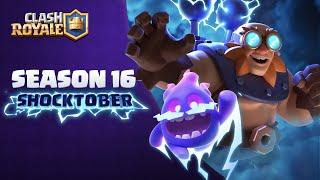 Clash Royale: SHOCKTOBER Gameplay Trailer  2 New Cards!