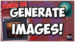 How to make AI GENERATED IMAGES using your discord bot! || Discord.js V14