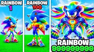 Upgrading Sonic To RAINBOW SONIC In GTA 5!