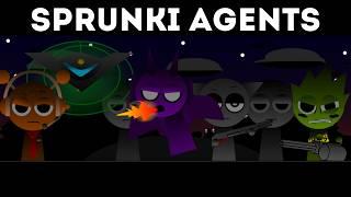 Sprunki Agents: Dragon Druple, General Brud and others