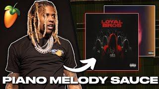 How to Make HARD Piano Beats for Lil Durk | FL Studio 21