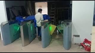 Flap Barriers Testing After Installation by Microtechbd system