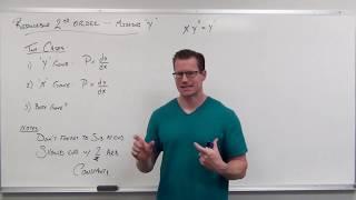 Reducible Second Order Differential Equations, Missing Y (Differential Equations 26)