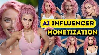 How I Create Realistic AI Influencer Video Generator Instagram Model And Make Money With Fanvue