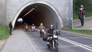 Motorradrennen, Wheelie & Biker-Treff am Tunnel des Wahnsinns (Rappbode-Talsperre im Harz - 2015)