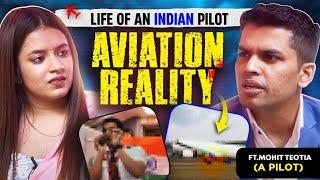Dark Reality of Aviation Industry | Life of an Indian Pilot | Riya Upreti Podcast In Hindi