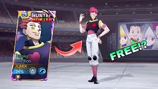 NEW SKIN HUNTER X HUNTER HISOKA SKIN IS INSANE – WAY BETTER THAN HARLEY!