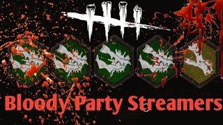 4 Bloody Party Streamers