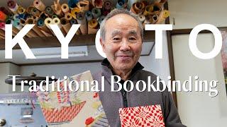 UNIQUE EXPERIENCE in KYOTO: Making a Notebook from Scratch! | Traditional Japanese Bookbinding
