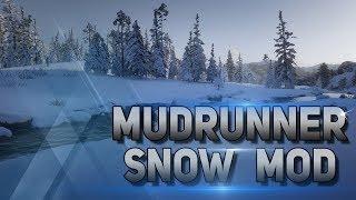 MudRunner Установка Snow Mod (Установка зимних карт)