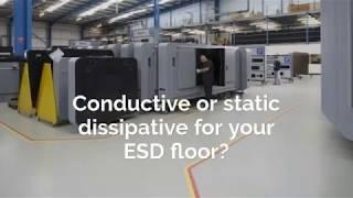 What is the difference between static dissipative and conductive?