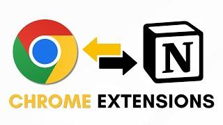 The 5 BEST Chrome Extensions for Notion! (2023)