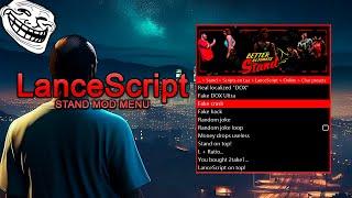 MOD MENU STAND | EL MEJOR SCRIPT DE TROLL | LANCESCRIPT | GTA V ONLINE