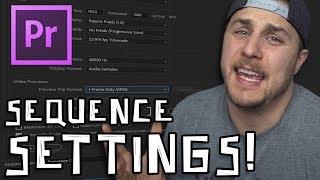 Adobe Premiere Tutorial - Sequence Settings