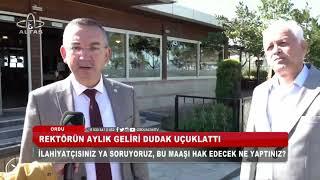 Ordu Üniversitesi Rektörü Prof. Dr. Ali Akdoğan'ın aylık geliri dudak uçuklattı.