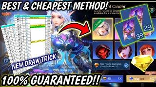 1000  ONLY?! BEST & CHEAPEST METHOD TO GET SELENA ZENITH SKIN | CURSE OF CINDER DRAW EVENT - MLBB