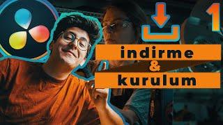 #1 - Ücretsiz İndirme & Nasıl Kurulur? | Sıfırdan DaVinci Resolve Dersleri